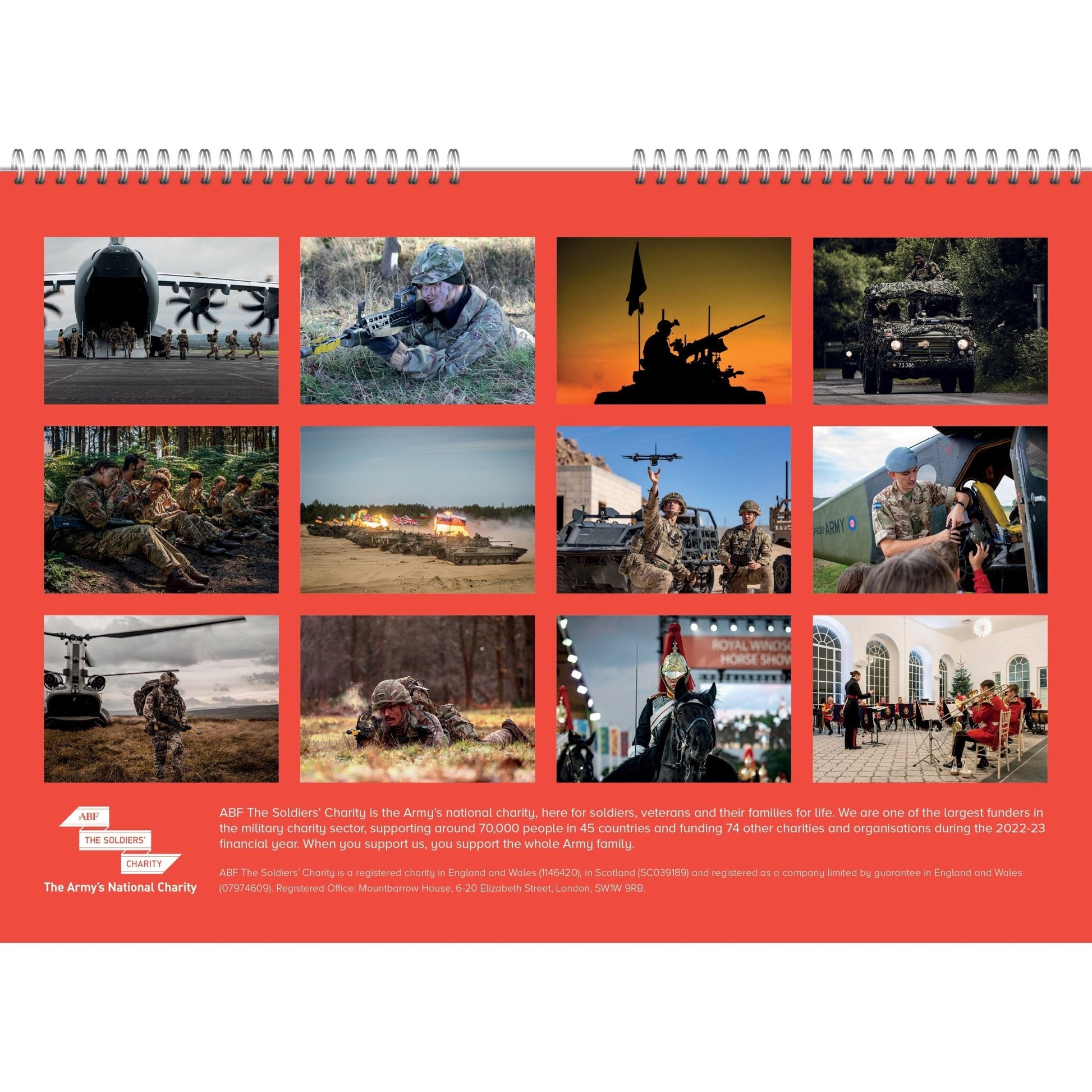 2024 ABF The Soldiers' Charity Calendar - ABF The Soldiers' Charity Shop