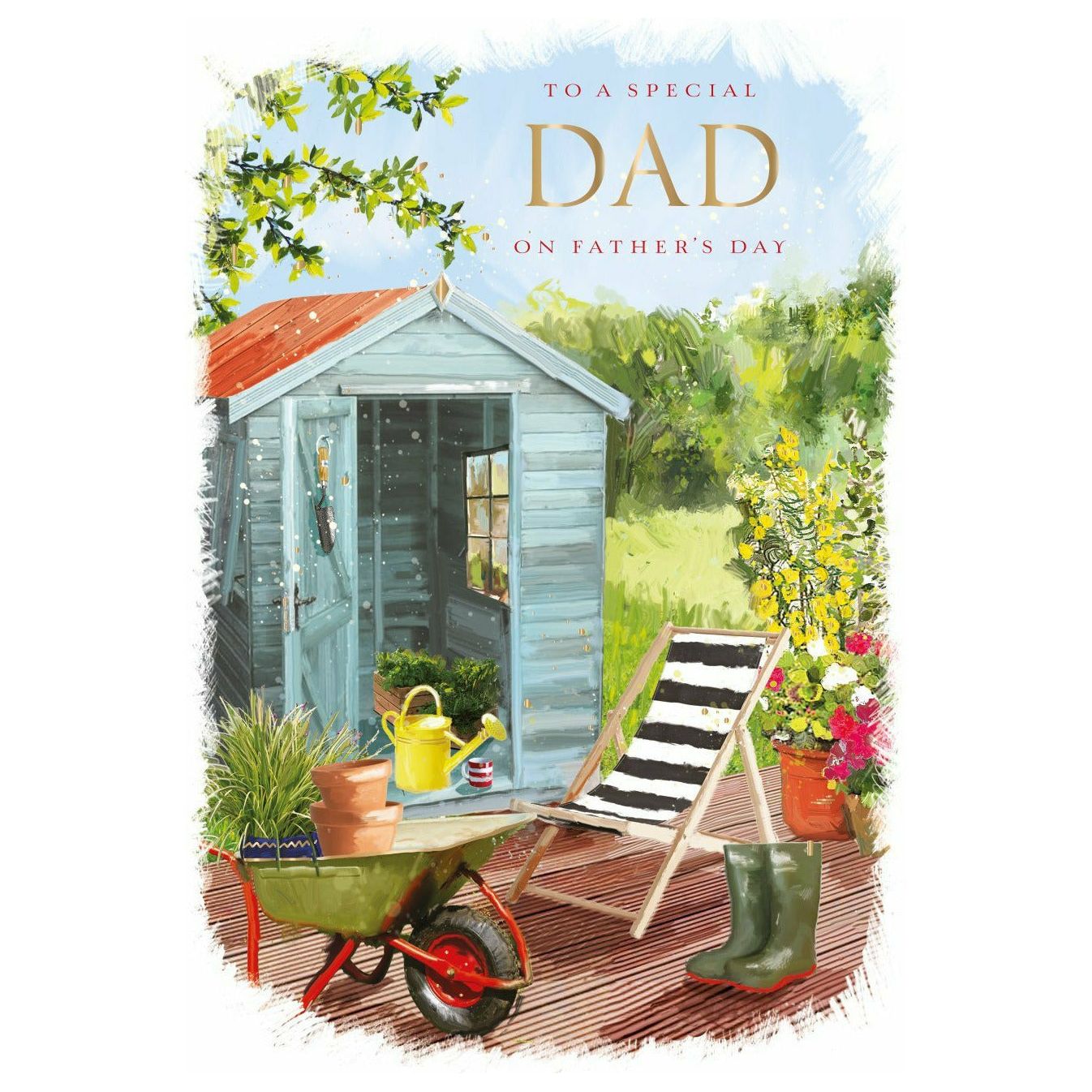 'TO A SPECIAL DAD' Father's Day Card Cards ABF The Soldiers' Charity Shop  (6341761761471)
