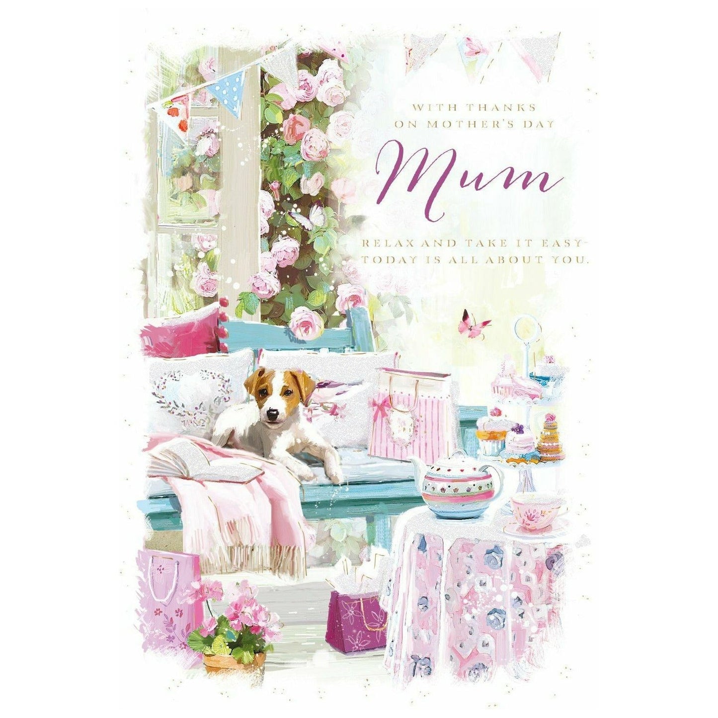 'MUM' Afternoon Tea Mother's Day Card Cards ABF The Soldiers' Charity Shop  (6341614764223)