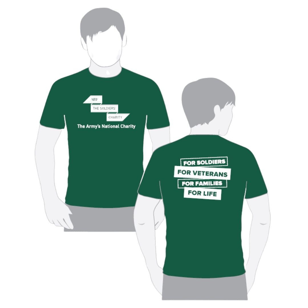 ABF The Soldiers' Charity T-shirt Green Clothing ABF The Soldiers' Charity On-line Store S 