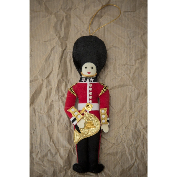 Bandsman & French Horn Christmas Decoration ABF The Soldiers' Charity Shop  (9869647826)