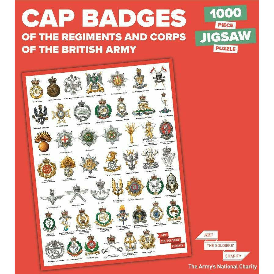 Cap Badge Jigsaw Puzzle ABF The Soldiers' Charity Shop  (4570937000003)