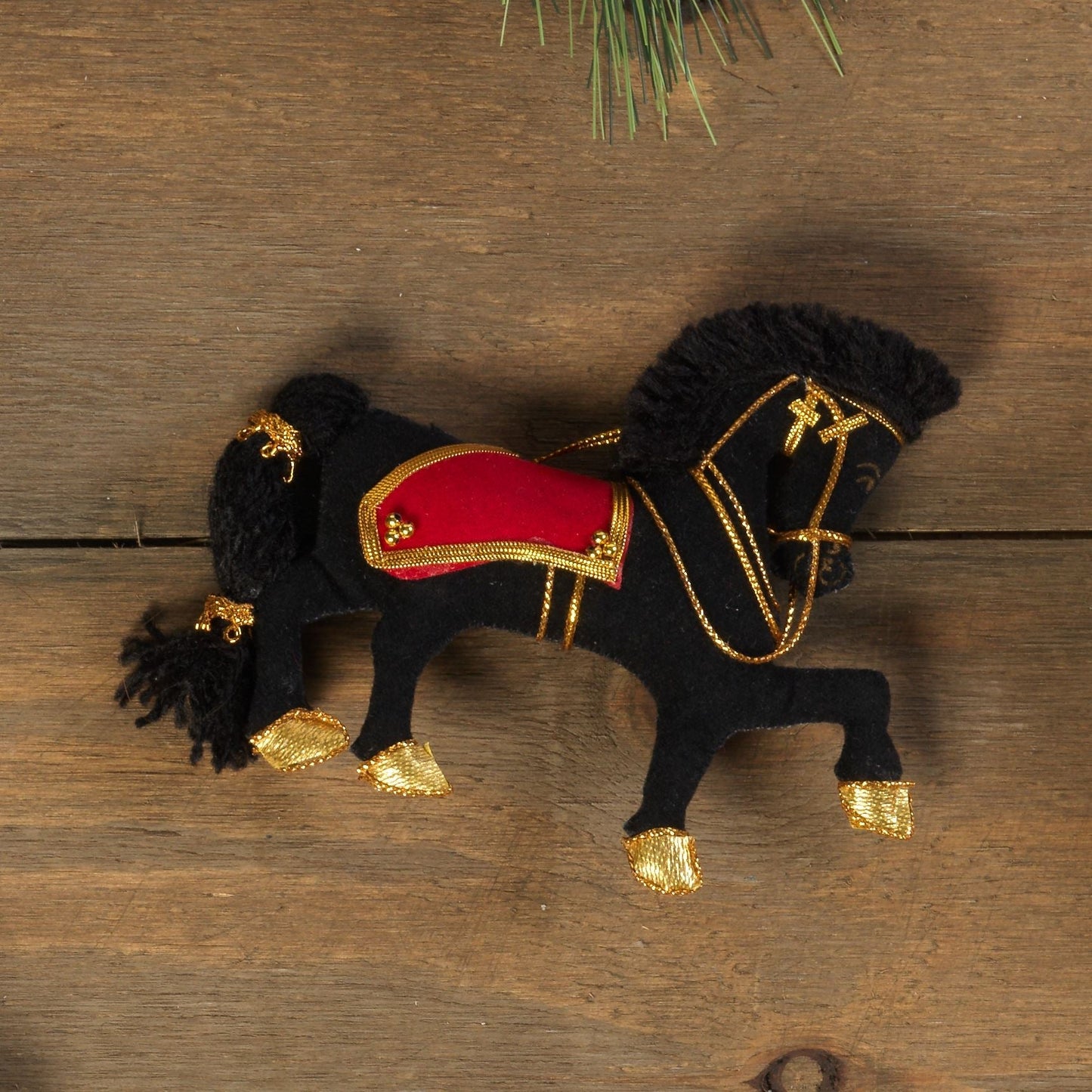 Embroidered Calvalry Horse Decoration Seasonal & Holiday Decorations ABF The Soldiers' Charity Shop 