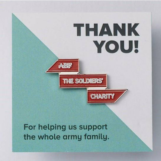 Enamel Pin Badge Wedding Favour - red ABF The Soldiers' Charity Shop  (6707519324351)