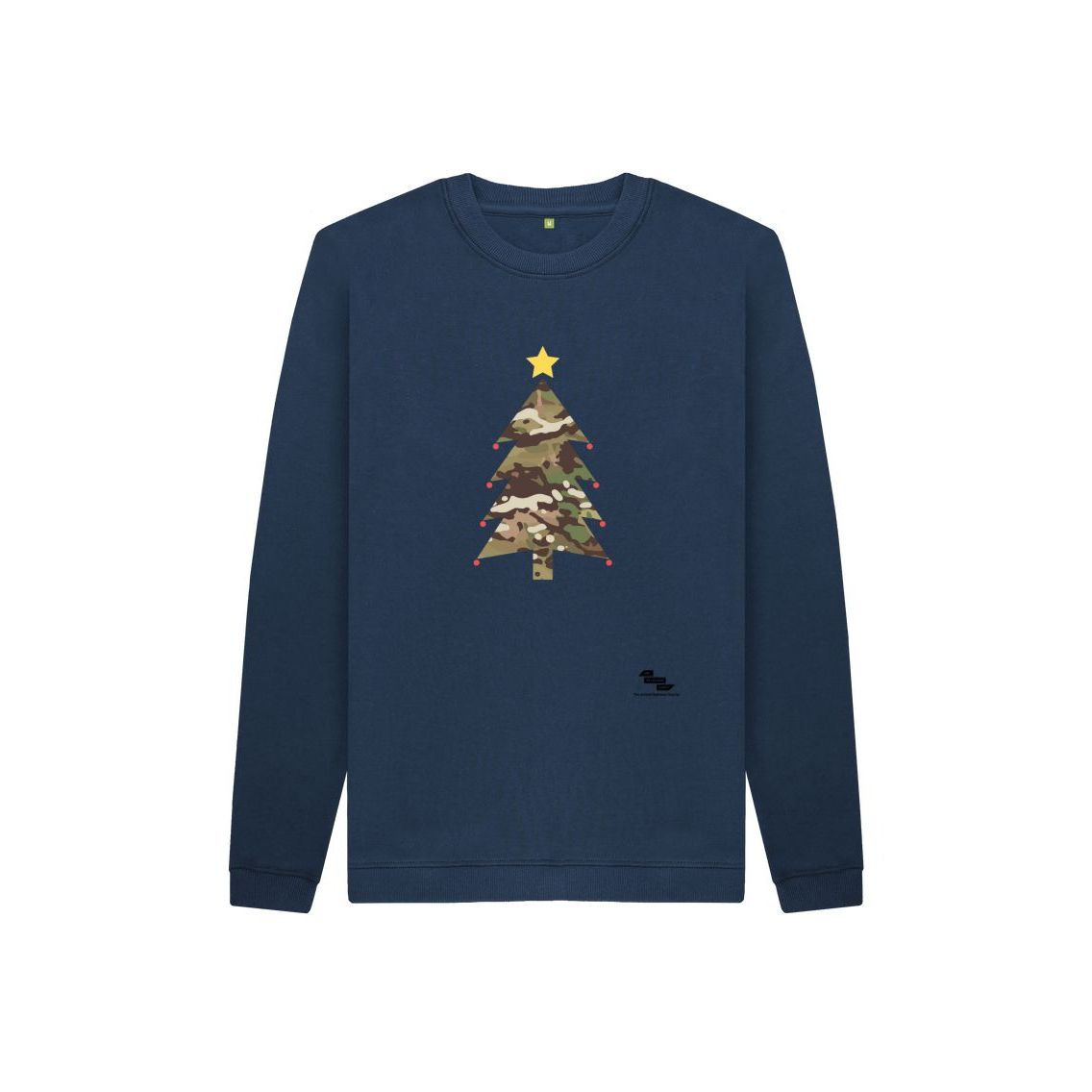 Kids camouflage Christmas jumper - ABF The Soldiers' Charity Shop