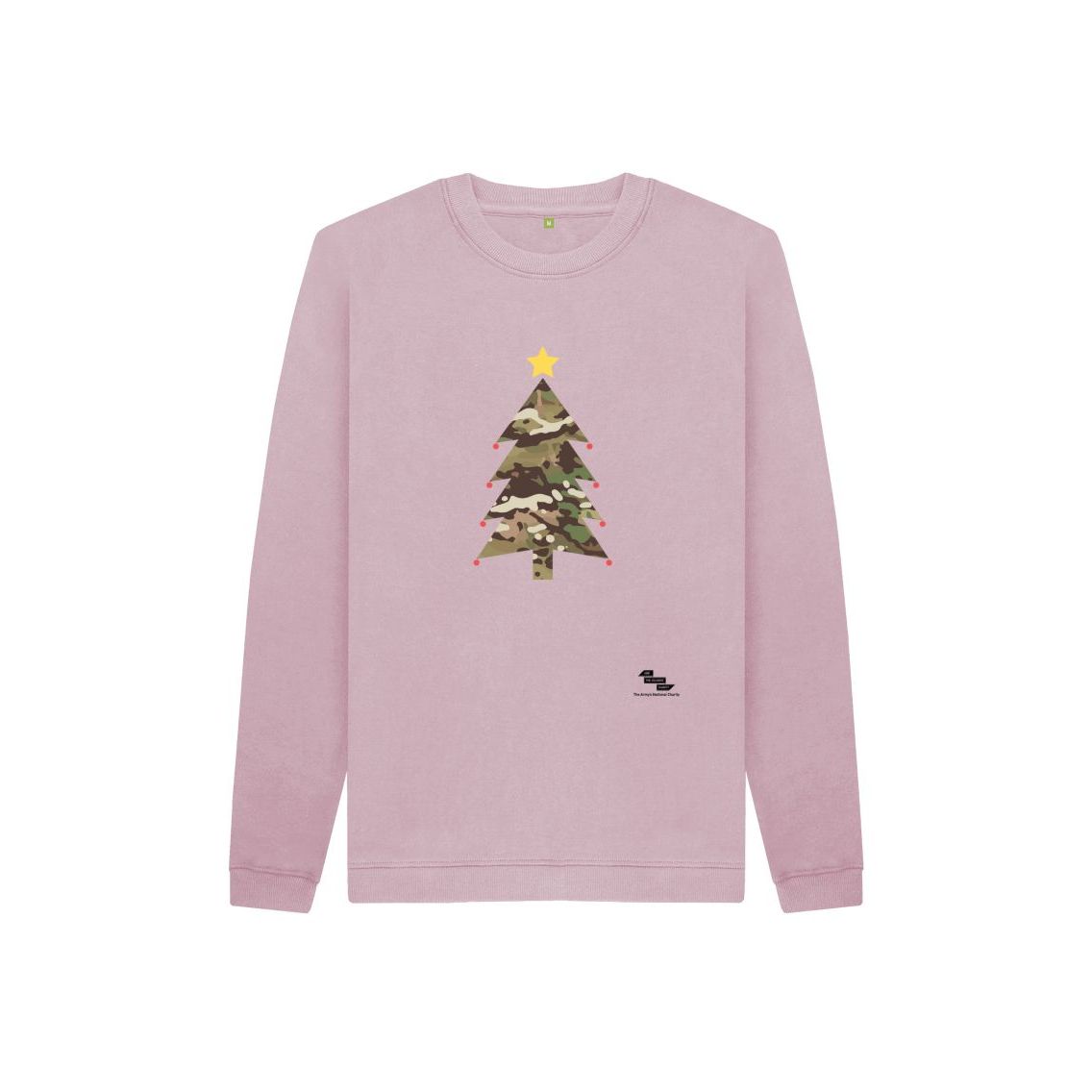 Kids camouflage Christmas jumper - ABF The Soldiers' Charity Shop