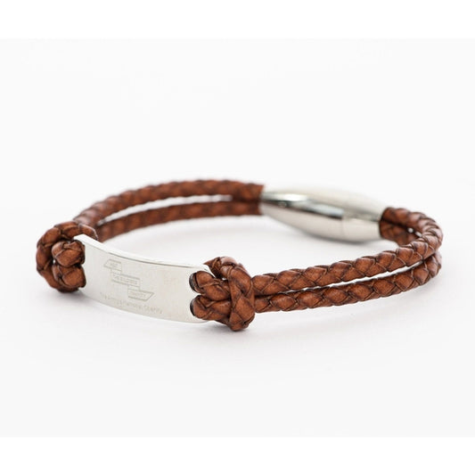 Leather Unisex Bracelet ABF The Soldiers' Charity Shop  (3796397686818)