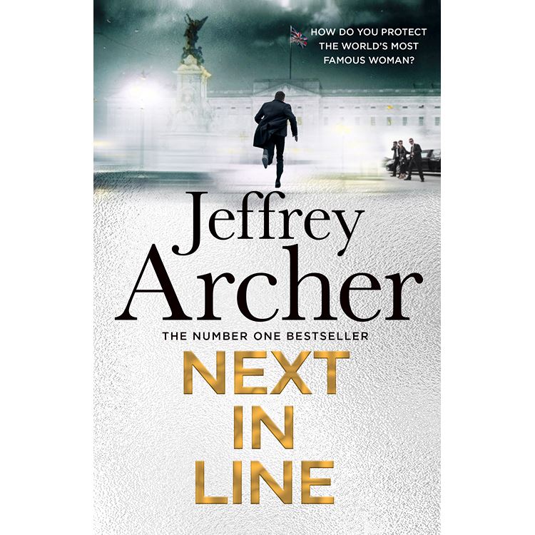 Next in Line by Jeffrey Archer Book ABF The Soldiers' Charity Shop 