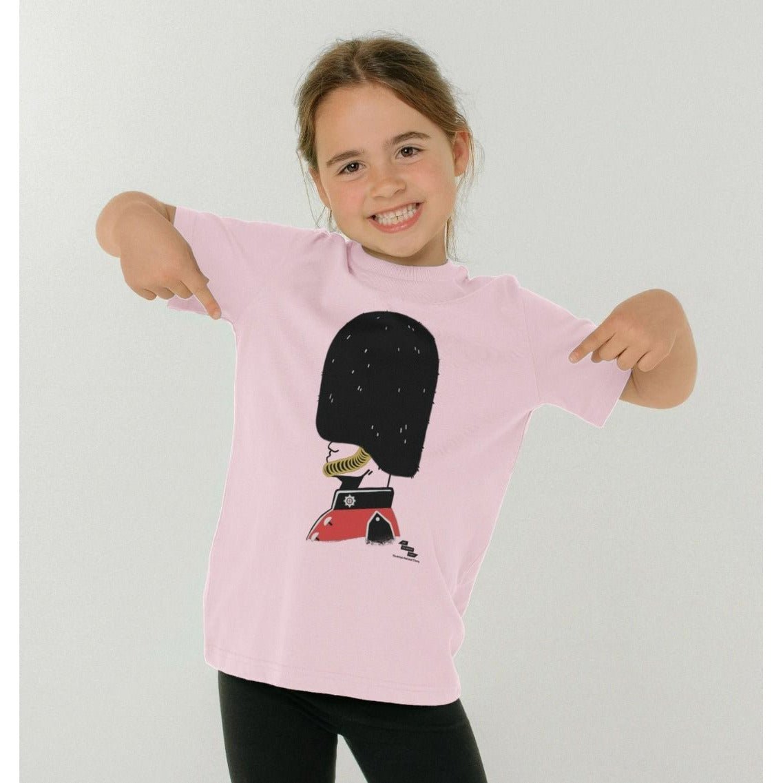 Platinum Jubilee Kids T-shirt - pink Printed Kids T-Shirt ABF The Soldiers Charity 