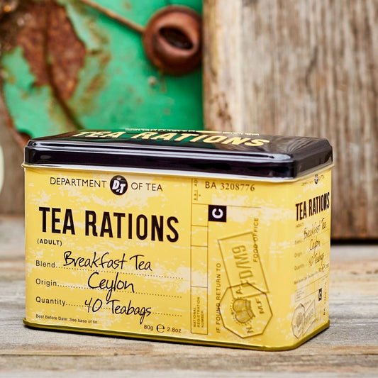 Tin of Tea Rations Tea & Infusions ABF The Soldiers' Charity Shop 