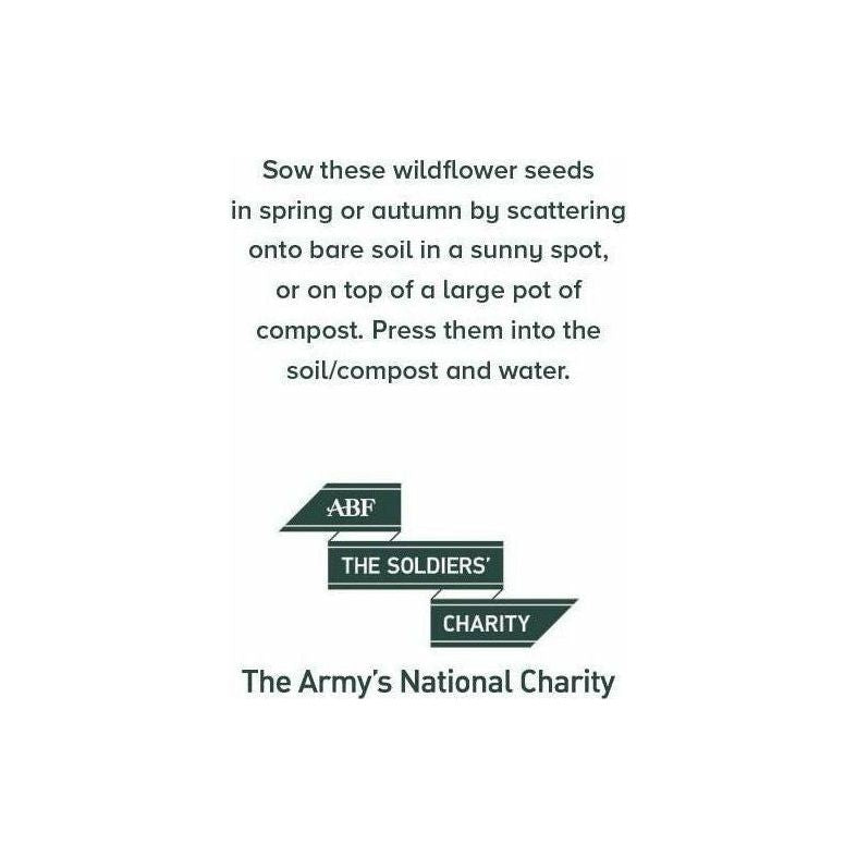 Wildflower Seed Favours ABF The Soldiers' Charity Shop  (6707437109439)